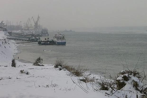 Дунав замръзва