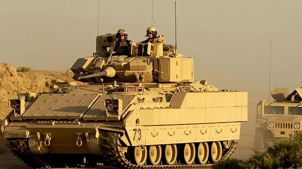 Американска военна техника пристига в Полша 