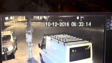 Охранителна камера заснела взрива в Хитрино