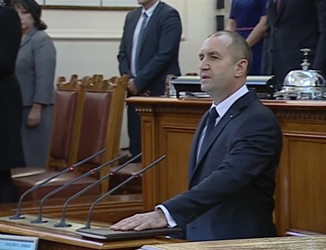 Румен Радев се закле като президент