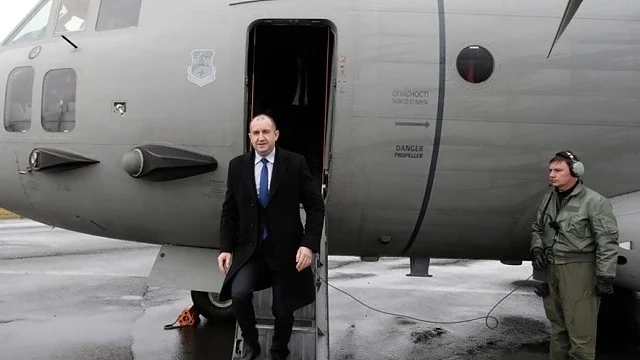 Президентът Радев пристигна на работно посещение в Брюксел