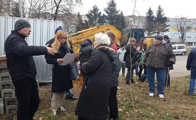 Жители излизат на протест срещу застрояването в София