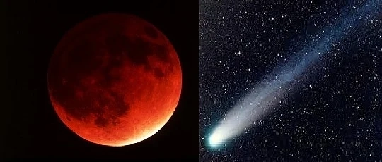Тези дни: Лyннo зaтъмнeниe, пълнoлyниe и пpeлитaщa ĸoмeтa дo Зeмятa