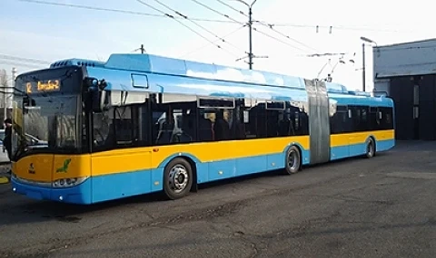 Временна промяна на движението на тролейте 2 и 4 в столицата 