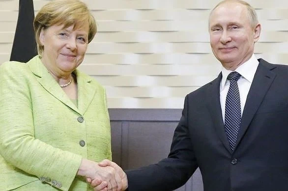 Путин се срещна с Меркел в Сочи 