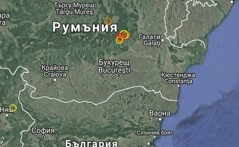 Земетресение разтресе Вранча