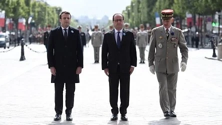 Оланд предава властта на Макрон на 14 май