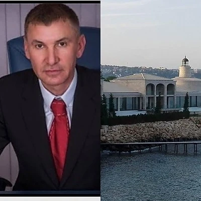 Строителният предприемач Велико Желев вдигна вила в морето