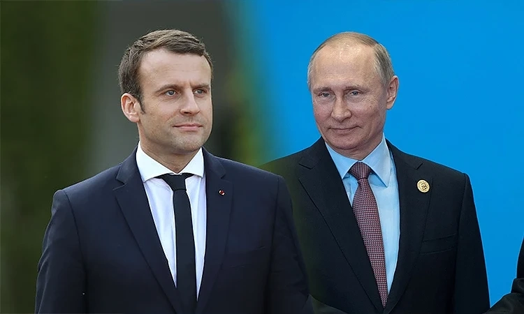 Макрон: Нито един важен проблем в света не може да бъде решен без Русия  