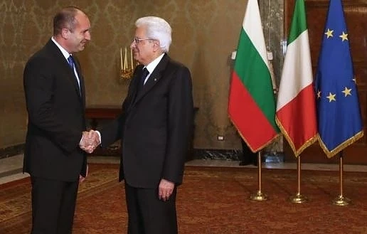 Румен Радев: Италия ще ни помага в борбата с корупцията