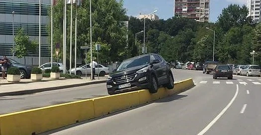 Ето как шофират перничани