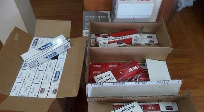 Откриха 2000 контрабандни цигари в кораб 