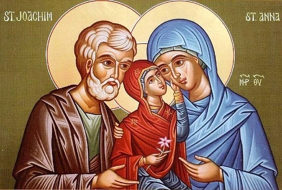 Почитаме Свети праведни богоотци Йоаким и Анна- родителите на Дева Мария