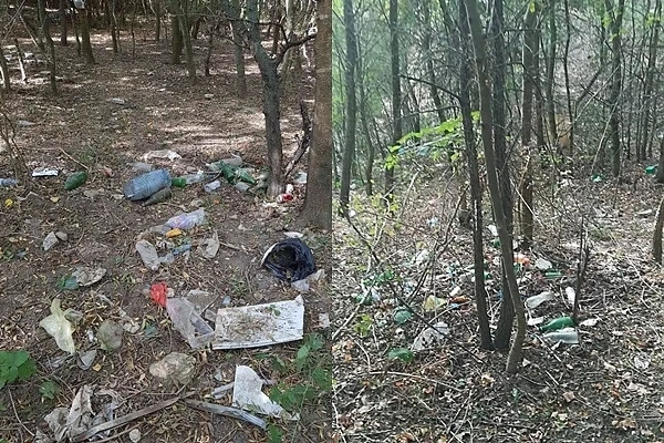Вижте боклуците на дивокампингуващите в Иракли
