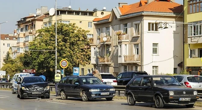 Катастрофа в района на алея „Яворов“