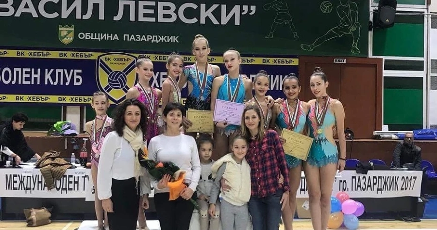 Гимнастичките на Грация с куп медали