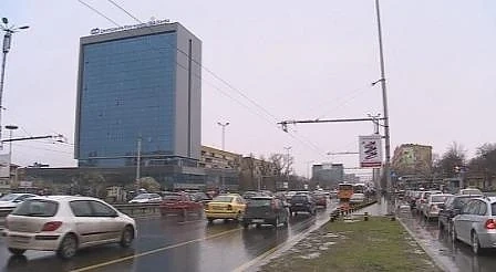 Автобус на градския транспорт горя до хотел „Плиска” в София