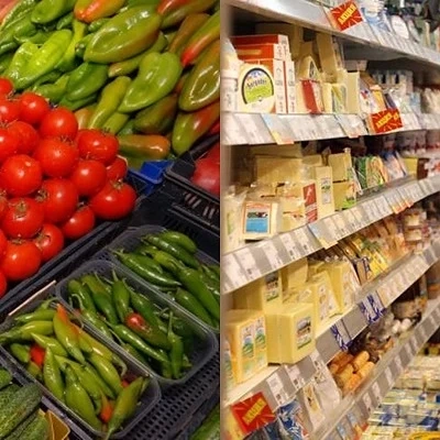 Храните на едро се повишиха с 1,3 % за седмица