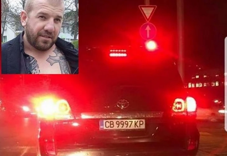 Черен джип гази правилата за движение в Бургас 