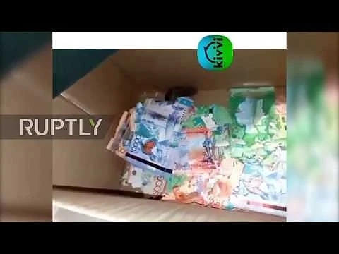 Мишки влязоха в банкомат и ... (ВИДЕО)