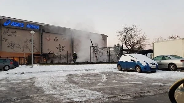 Заведение изгоря в София 