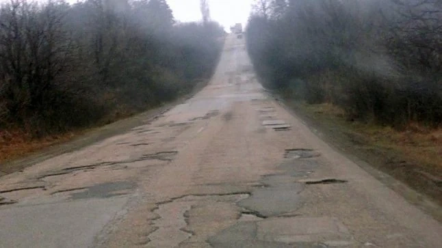 Граждани на Видин на протест срещу лошите пътища