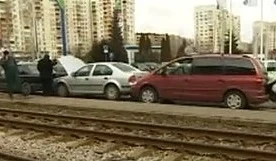 Верижна катастрофа при тунела на „Люлин” в София