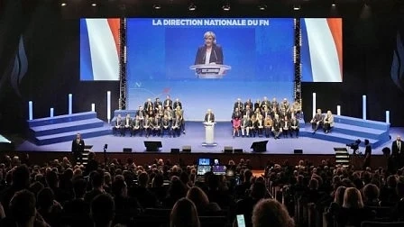 Преизбраха Марин льо Пен за лидер на Национален фронт