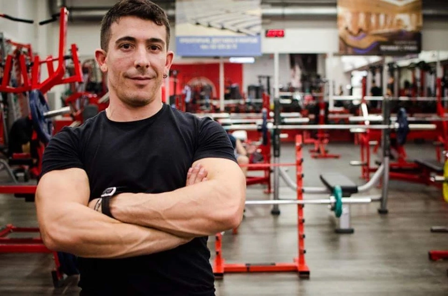 Испанският фитнес травелер е засечен в The GYM в София