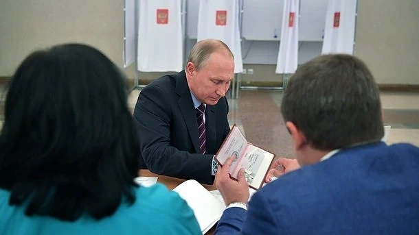 В Русия се провеждат президентски избори