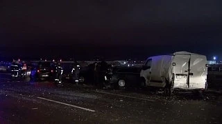 6 коли се нанизаха на Северната тангента в София 