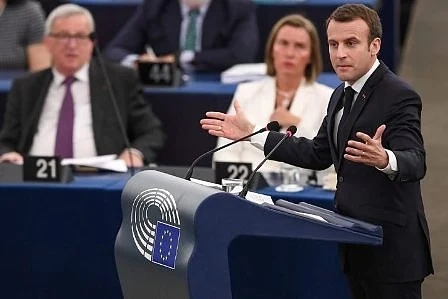 Макрон с важна реч пред Европейския парламент относно бъдещето на ЕС