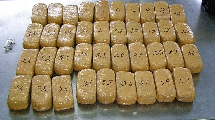 Хванаха 200 кг хероин в ТИР с плочки