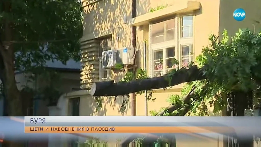 Пловдив се възстановява след мощната буря   
