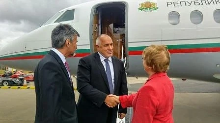 Бойко Борисов пристигна в Лондон