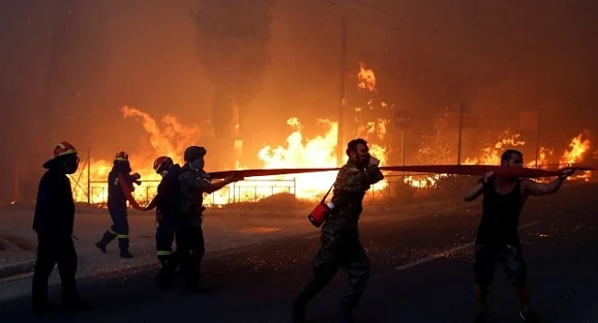 Наши сънародници се спасиха от огнената стихия в Гърция 