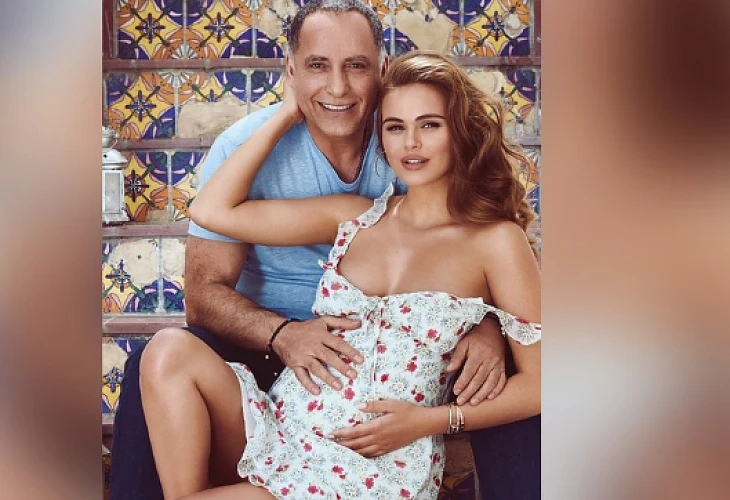 Молдовска моделка роди дъщеря на 64-годишен египетски милиардер (СНИМКИ)