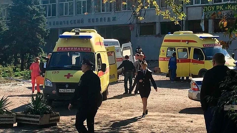 Терористичен акт в колеж в Крим: 10 убити, десетки ранени