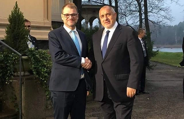 Борисов се срещна с премиера на Република Финландия