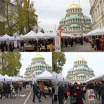 Коледният фермерски пазар ще се проведе  тази неделя пред „Александър Невски“
