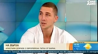 Златният каратист Кристиян: Публиката ми помогна