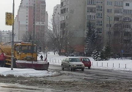 Улиците в София са обработени срещу заледяване