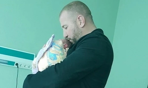 Динко стана баща за първи път