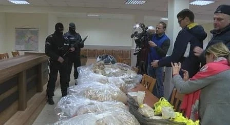 В Хасково задържаха близо 50 кг хероин