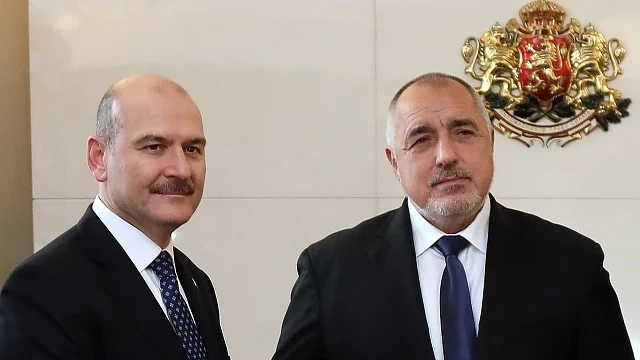 Бойко Борисов проведе работна среща с вътрешния министър на Турция    