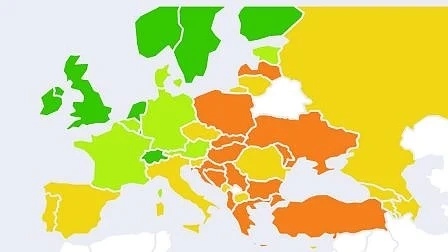 България е най-зле в ЕС по върховенство на закона в класация за 2018 г.