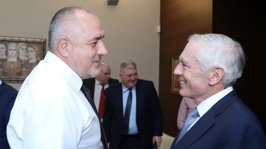  Премиерът Бойко Борисов се срещна с ген. Уесли Кларк