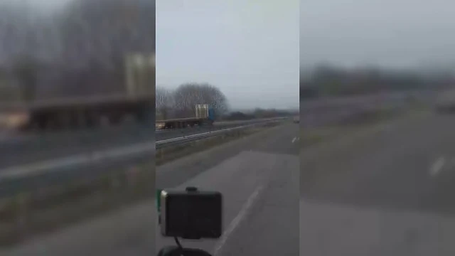 Тир шпори в насрещното по АМ „Хемус”   