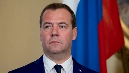 Премиерът на Русия Дмитрий Медведев пристига на посещение у нас