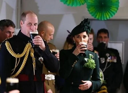 Уилям и Кейт отбелязаха Деня на Свети Патрик (СНИМКИ)